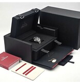 Omega Speedmaster Moonwatch Chronograph 42 box + papers | OPEN DATE | steel black hesalite
