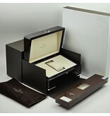 Patek Philippe Grand Complications Alarm Travel Time  platinum black leather