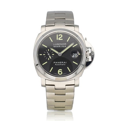 Luminor  40 steel bracelet + box