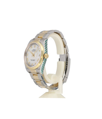 Rolex Datejust 36 NEW ROLEX SERVICE - 2017 B+P | steel yellow gold Oyster MOP - pearl diamond