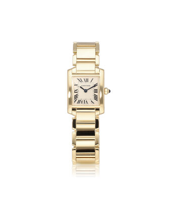 Cartier Tank Française  yellow gold roman | ref. 2385