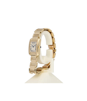 Cartier Tank Française SM yellow gold roman | ref. 2385