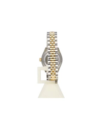 Rolex Lady-Datejust 28 NEW ROLEX SERVICE - 2020 B+P | steel / yellow gold white roman Jubilee