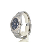 Rolex Datejust 41 - 2021 box + papers | steel - white gold blue index Oyster