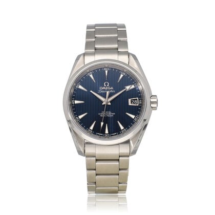 Seamaster Aqua Terra 150M 39 - 2012 box + papers | steel blue