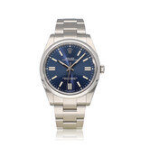 Rolex Oyster Perpetual 41 - 2023 box + papers | steel blue domed Oyster
