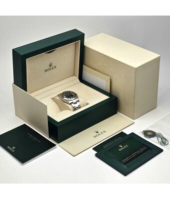 Rolex Oyster Perpetual 41 - 2023 box + papers | steel blue domed Oyster