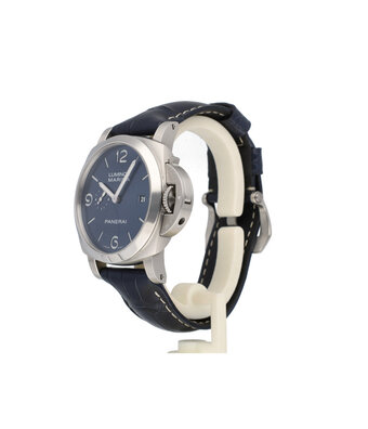 Panerai Luminor Marina 44 - 2025 B+P | steel blue alligator strap