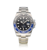 Rolex GMT-Master II 40 NEW ROLEX SERVICE | steel Batman - blue Oyster