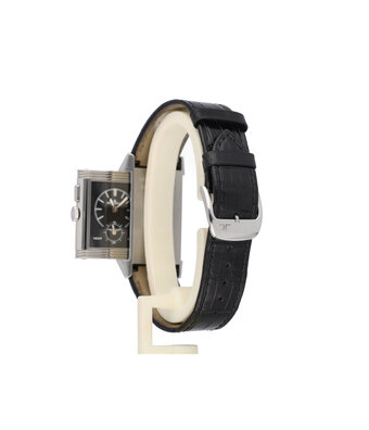 Jaeger-LeCoultre Reverso Grande Ultra Thin Duoface  box  | steel white - black | day - night | ref. 278.8.5