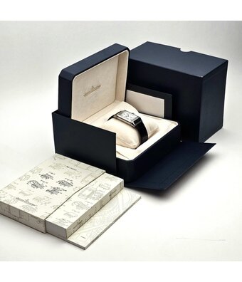 Jaeger-LeCoultre Reverso Grande Ultra Thin Duoface  box  | steel white - black | day - night | ref. 278.8.5