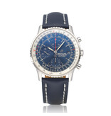 Breitling Navitimer Heritage 42 NEW BREITLING STRAP - 2020 B+P | steel blue