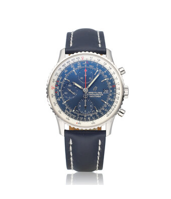 Breitling Navitimer Heritage 42 NEW BREITLING STRAP - 2020 B+P | steel blue