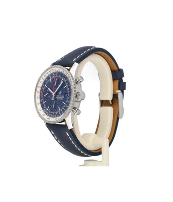 Breitling Navitimer Heritage 42 NEW BREITLING STRAP - 2020 B+P | steel blue