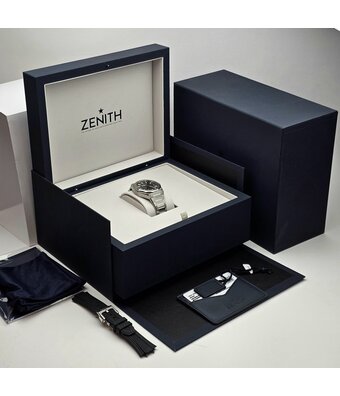Zenith Defy Skyline 41 - 2025 box + papers | steel black