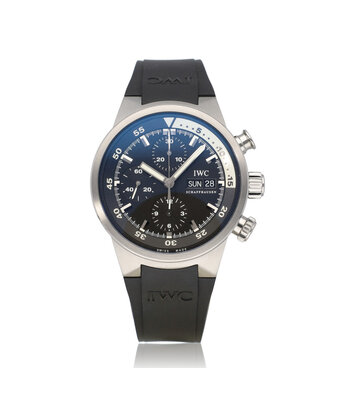 IWC Aquatimer Chronograph Automatic 41 steel black rubber