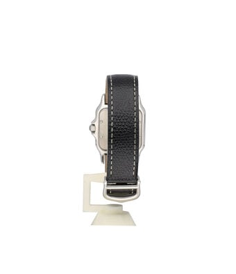 Cartier Santos de Cartier Galbée 34,8 NEW CARTIER SERVICE - 1996 B+P | steel / gold quartz | ref.