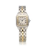 Cartier Panthère de Cartier  22 box + papers | steel - gold 1 row | ref. 1100 |