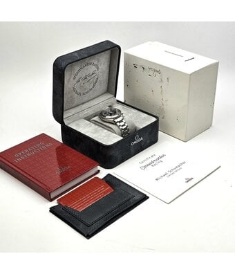 Omega Speedmaster Schumacher 39 - 2002 box + papers | steel carbon Limited