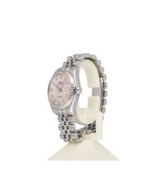 Rolex Datejust 31 NEW ROLEX SERVICE - 2005 | steel MOP - pearl roman carousel - myriad Jubilee
