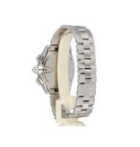 Cartier Roadster Chronograph Automatic 40 - 2006 + papers | XL steel bracelet silver roman