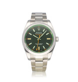 Rolex Milgauss 40 2015 + papers | steel black orange - green - GV Oyster