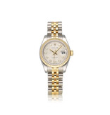 Rolex Lady-Datejust 26 - 2018 + papers | steel - gold champagne diamond computer Jubilee