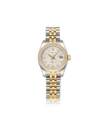 Rolex Lady-Datejust 26 - 2018 + papers | steel - gold champagne diamond computer Jubilee