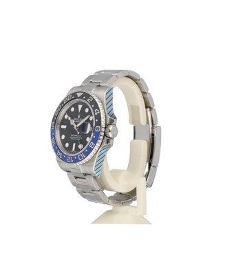 Rolex GMT-Master II 40 - 2015 - box + papers | Batman steel black - blue Oyster Oyster