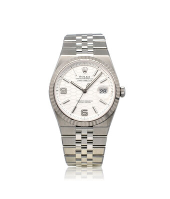 Rolex Land-Dweller 40 40 - 2025 B+P | steel white honeycomb Jubilee