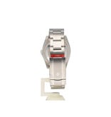 Rolex Oyster Perpetual 34 NEW ROLEX SERVICE - 2008 box + papers | steel silver domed Oyster