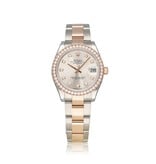 Rolex Datejust 31 - 2019 box + papers | steel - rose gold Jubilee diamond silver 10BR