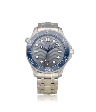 Omega Seamaster Diver 300M Co-Axial Master Chronometer 42 - 2023 box + papers | steel blue - gre