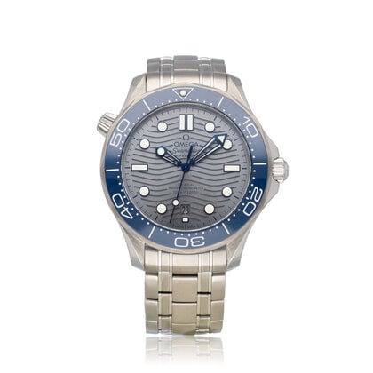 Seamaster Diver 300M Co-Axial Master Chronometer 42 - 2023 box + papers | steel blue - gre