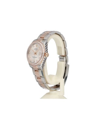 Rolex Datejust 31 - 2019 box + papers | steel - rose gold Jubilee diamond silver 10BR