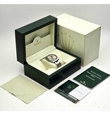Rolex Oyster Perpetual 34 NEW ROLEX SERVICE - 2008 box + papers | steel silver domed Oyster