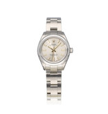 Rolex Oyster Perpetual 28 - 2021 box + papers | steel silver domed Oyster