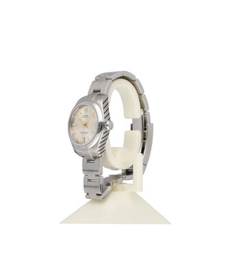 Rolex Oyster Perpetual 28 - 2021 box + papers | steel silver domed Oyster