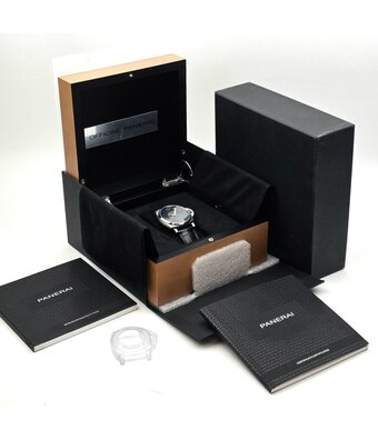Panerai Luminor Due 3 Days Titanio 45 - 2018 box + papers | titanium blue