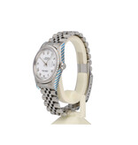 Rolex Datejust 36 NEW ROLEX SERVICE - 1996 B+P | steel white roman Jubilee