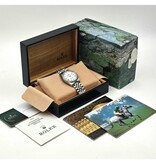 Rolex Datejust 36 NEW ROLEX SERVICE - 1996 B+P | steel white roman Jubilee