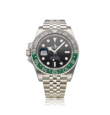 Rolex GMT-Master II 40 - 2024 box + papers | steel left - lefty - Sprite green Jubilee