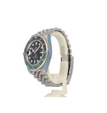 Rolex GMT-Master II 40 - 2024 box + papers | steel left - lefty - Sprite green Jubilee