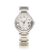 Cartier Ballon Bleu de Cartier   - 2018 box + papers | steel silver automatic | ref. 3284 |