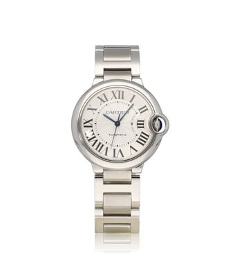Cartier Ballon Bleu de Cartier   - 2018 box + papers | steel silver automatic | ref. 3284 |