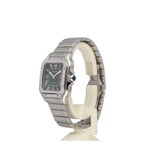 Cartier Santos de Cartier  MM - 2023 box + papers | steel green roman