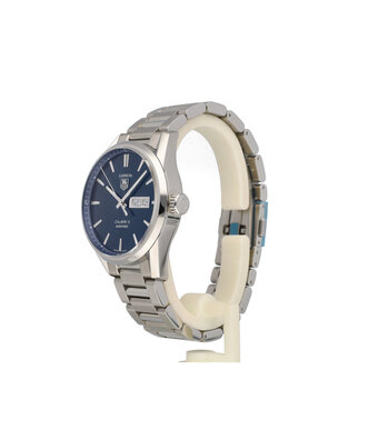 TAG Heuer Carrera Calibre 5 41 - box + papers | Calibre 5 with blue dial