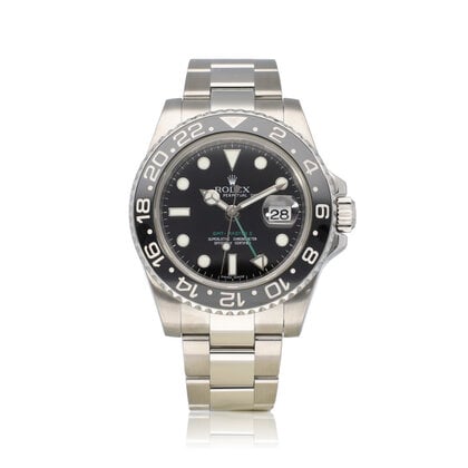 GMT-Master II 40 - 2014 + papers | steel black ceramic Oyster
