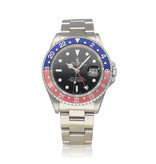 Rolex GMT-Master  40 NEW ROLEX SERVICE - 1995 B+P | steel Pepsi Oyster