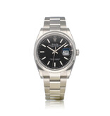 Rolex Datejust 36 - 2024 box + papers | steel black Oyster